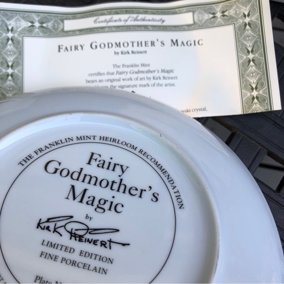 Fairly Godmother’s Magic - limited edition collectible plate - Picture 4 of 4